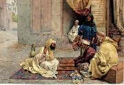 unknow artist Arab or Arabic people and life. Orientalism oil paintings 192